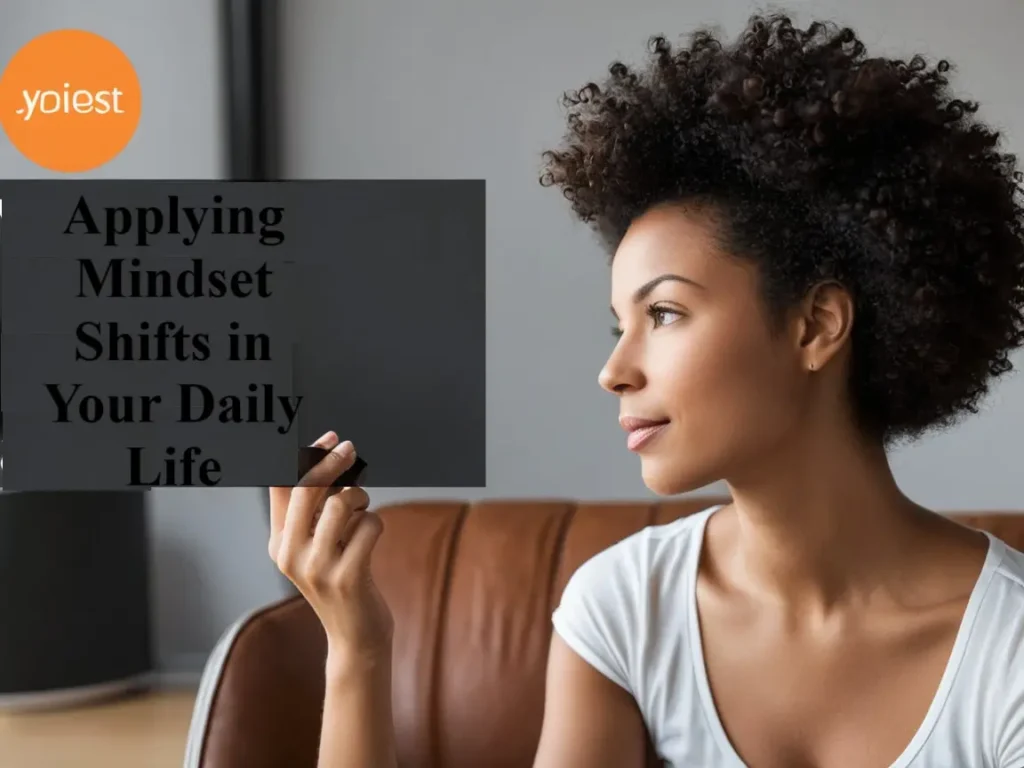 A serene and relaxed woman after meditation sessions, expressing a deep sense of inner peace.